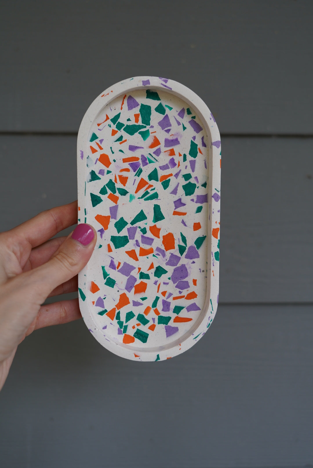 Fall Retro Terrazzo Tray