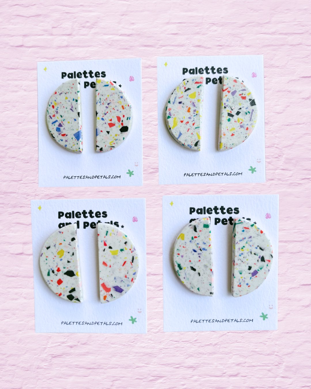 Modern Terrazzo Earrings