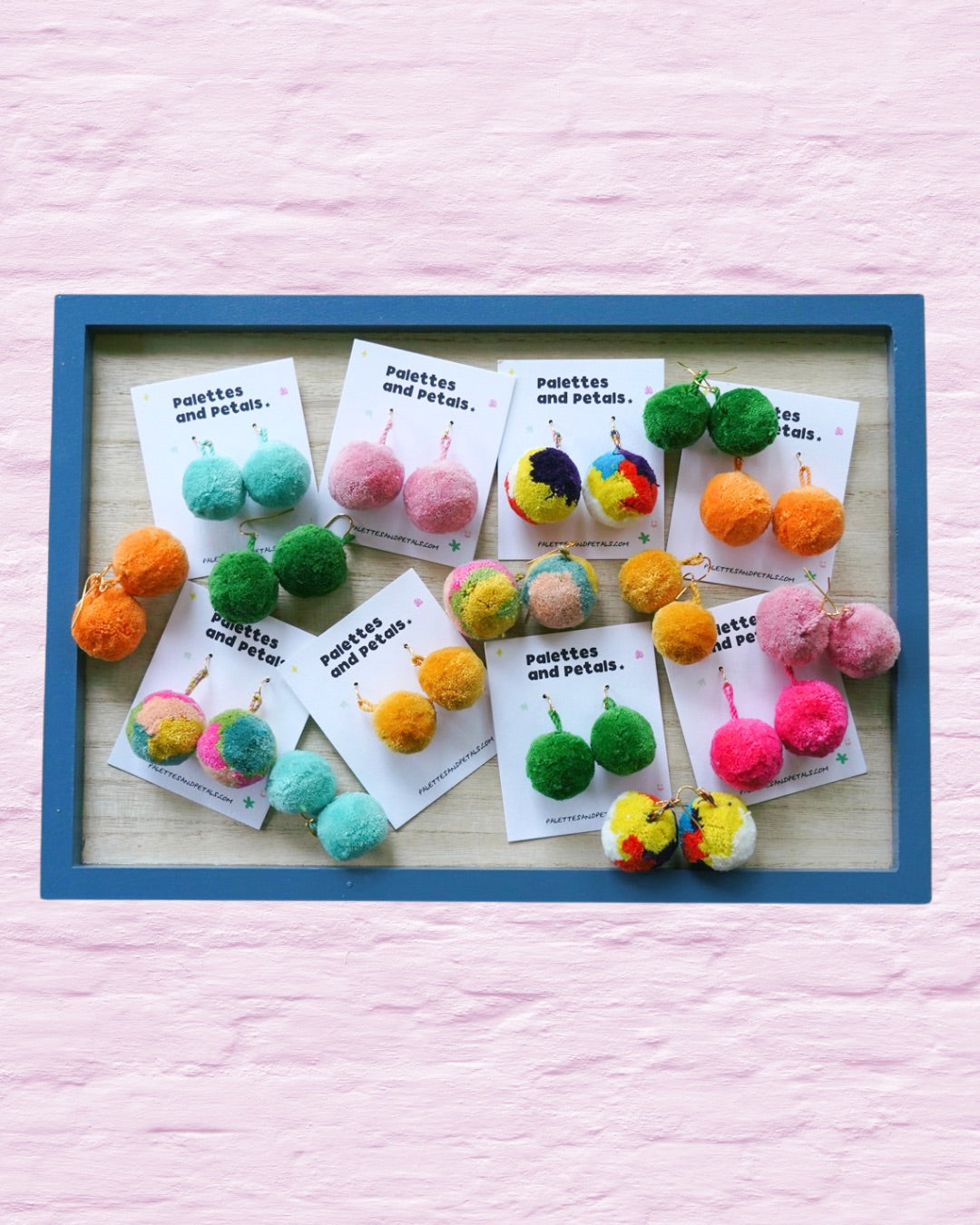 Luxe Pom Pom Earrings