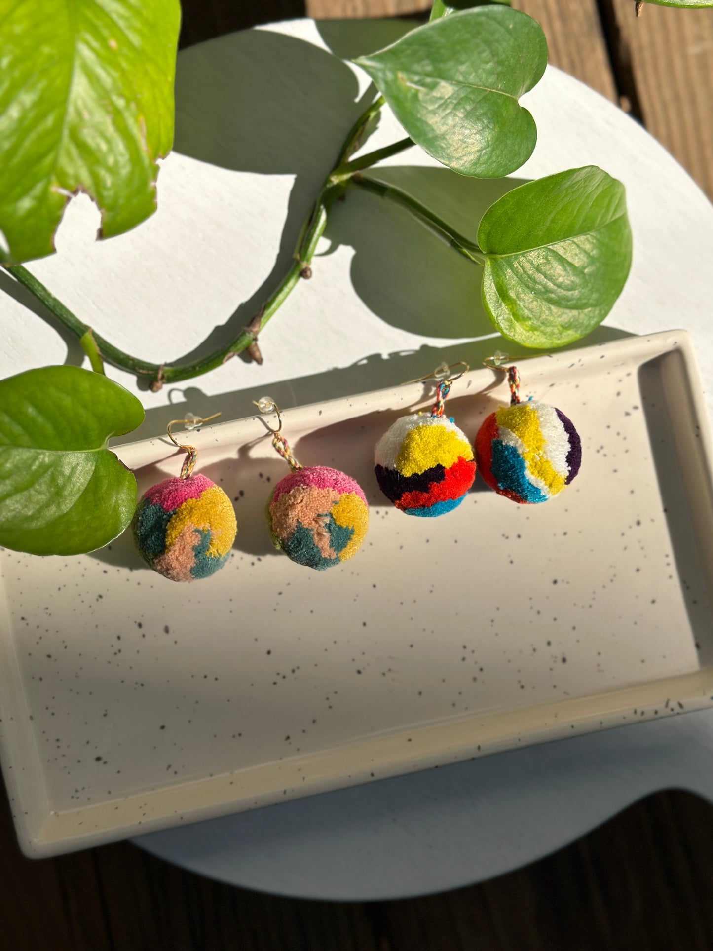 Luxe Pom Pom Earrings