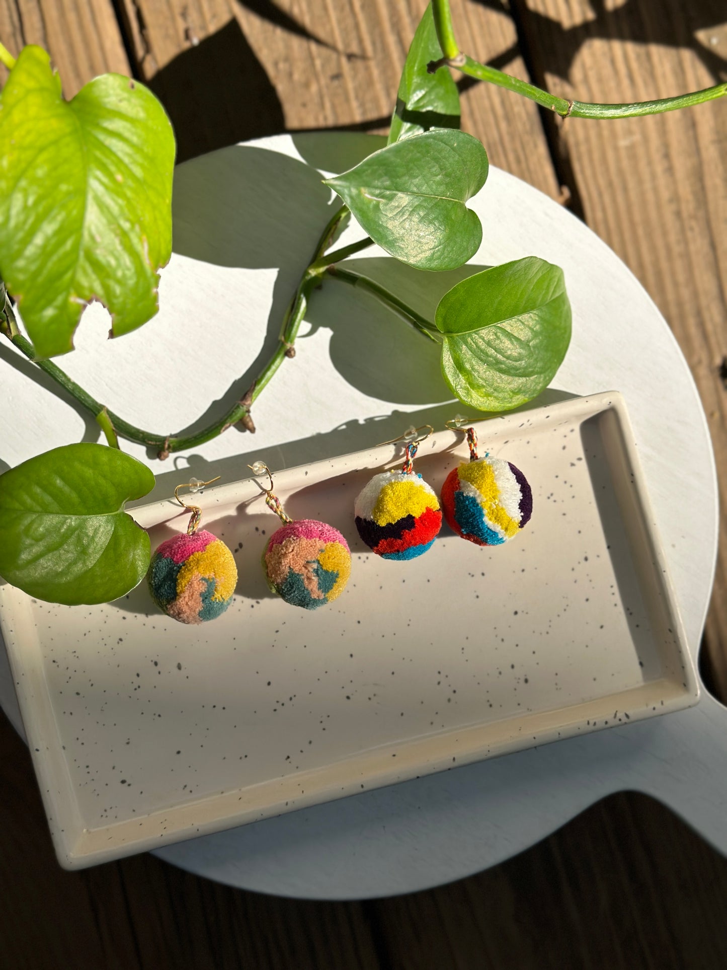 Luxe Pom Pom Earrings