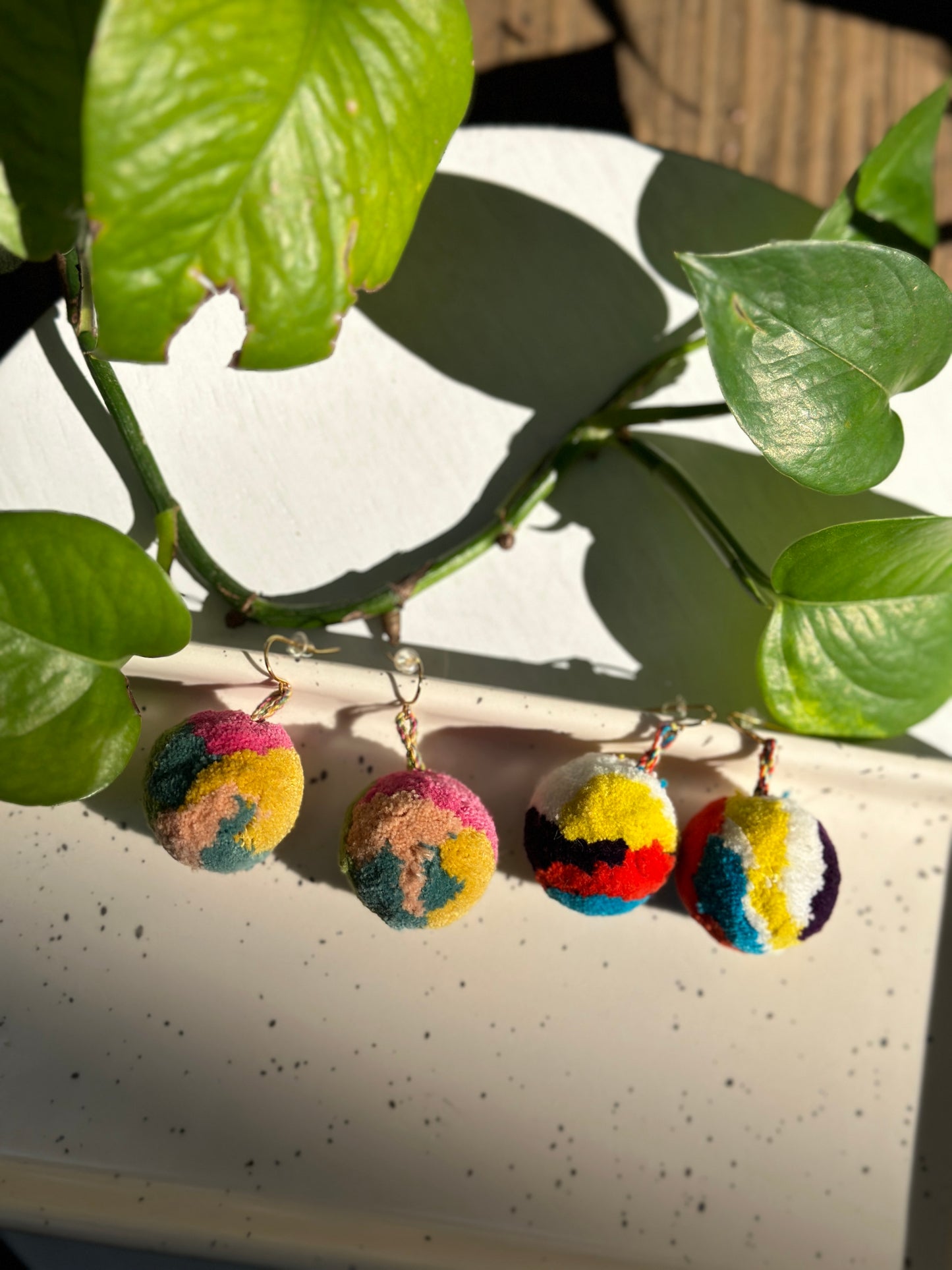 Luxe Pom Pom Earrings