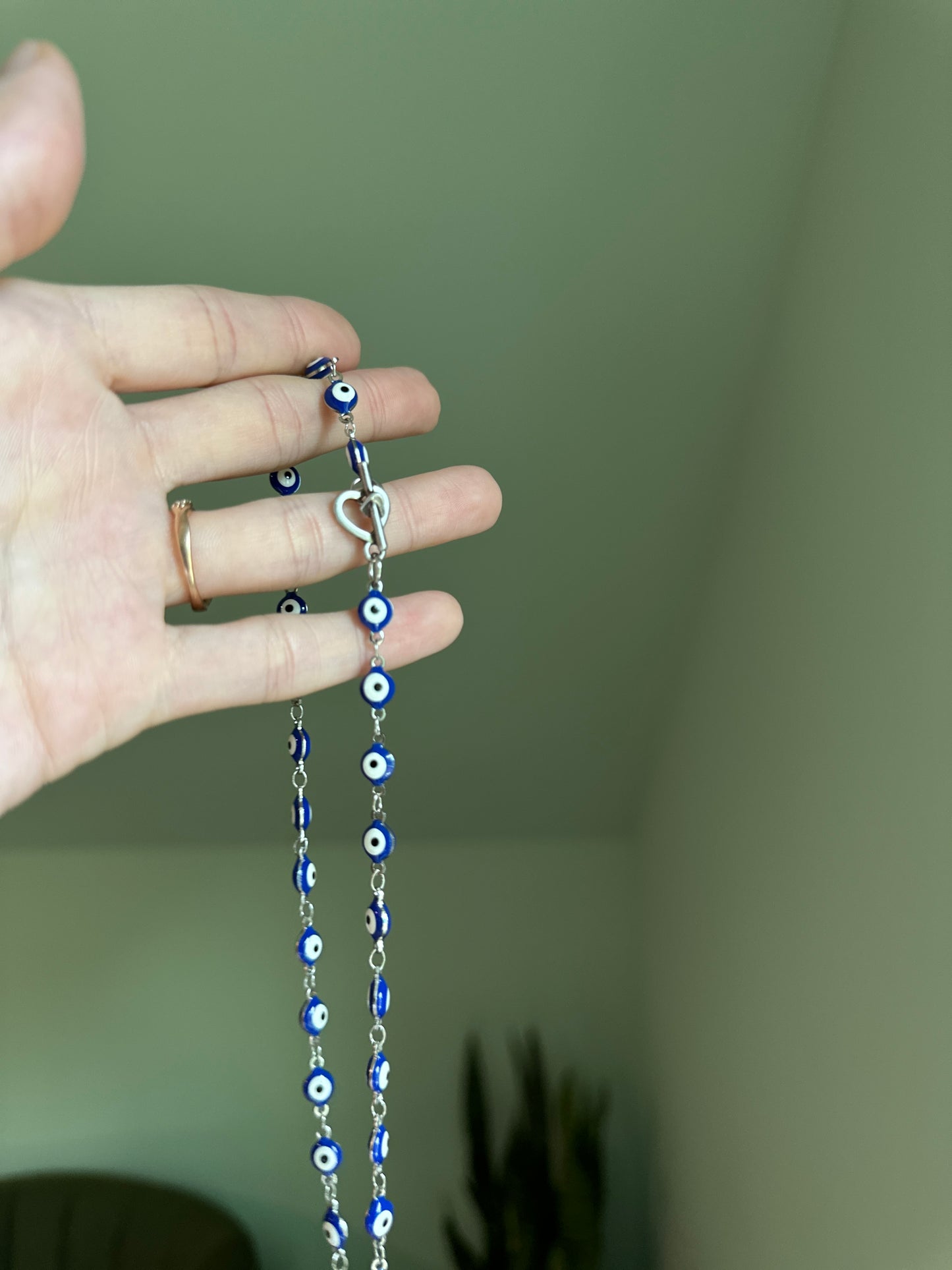 Evil Eye Layering Chain Necklace