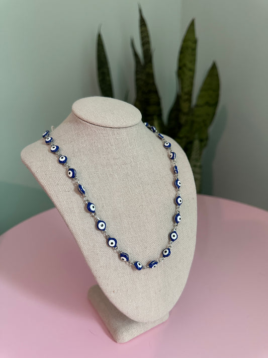 Evil Eye Layering Chain Necklace