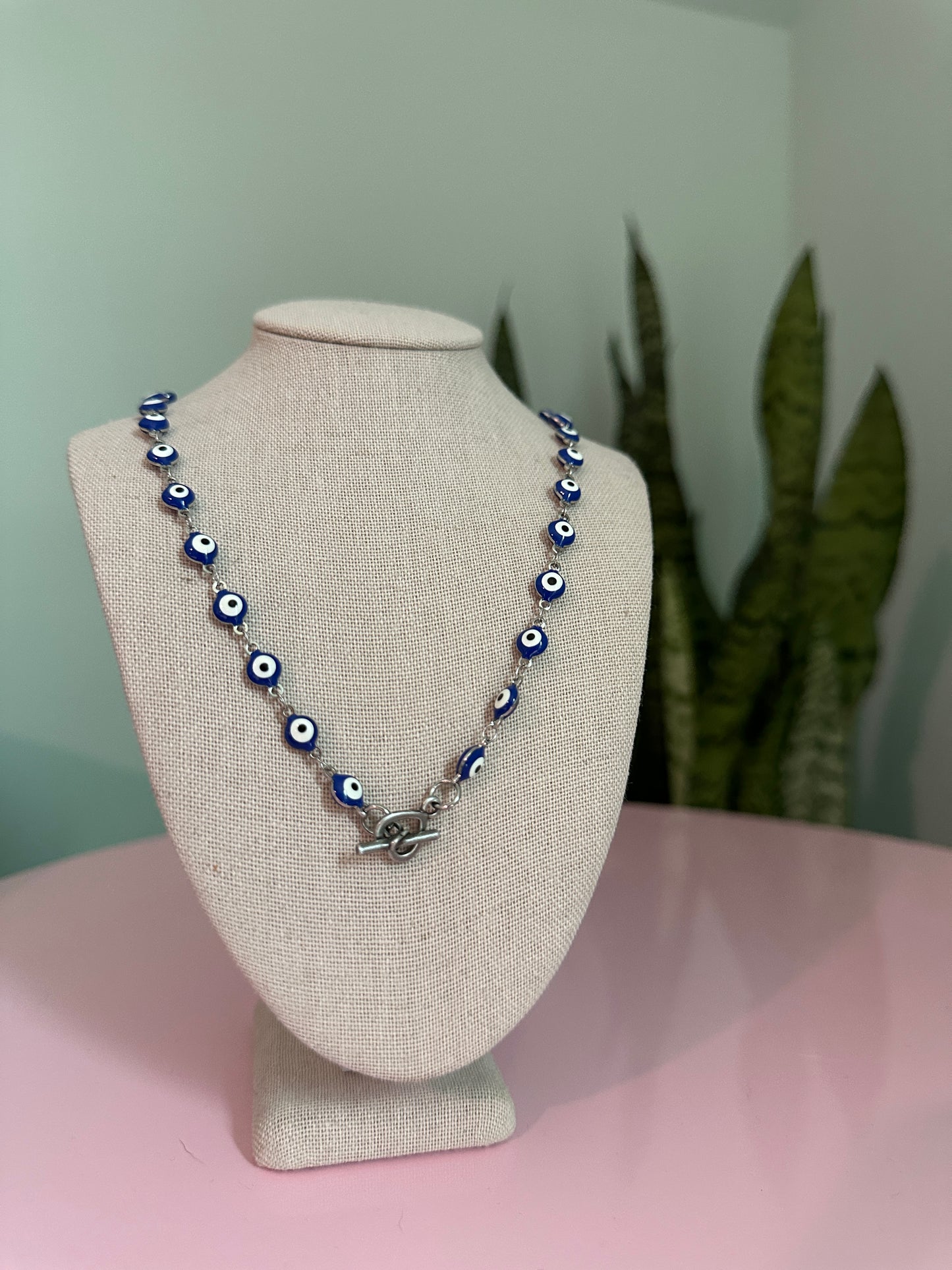Evil Eye Layering Chain Necklace