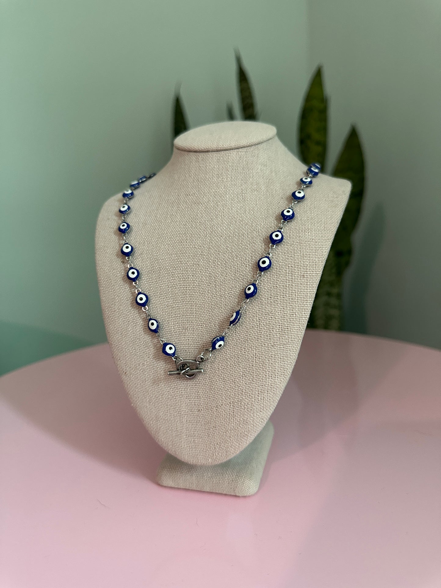 Evil Eye Layering Chain Necklace