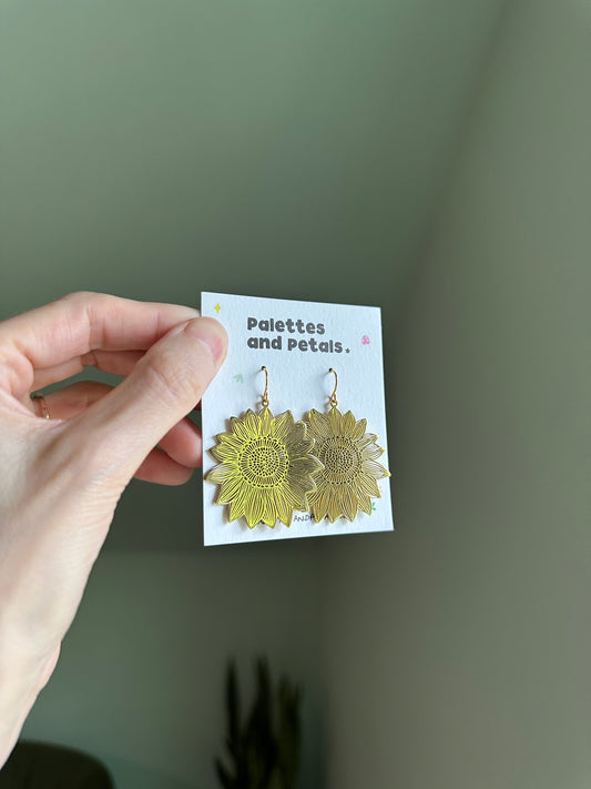 Sunflower Stunner Earrings