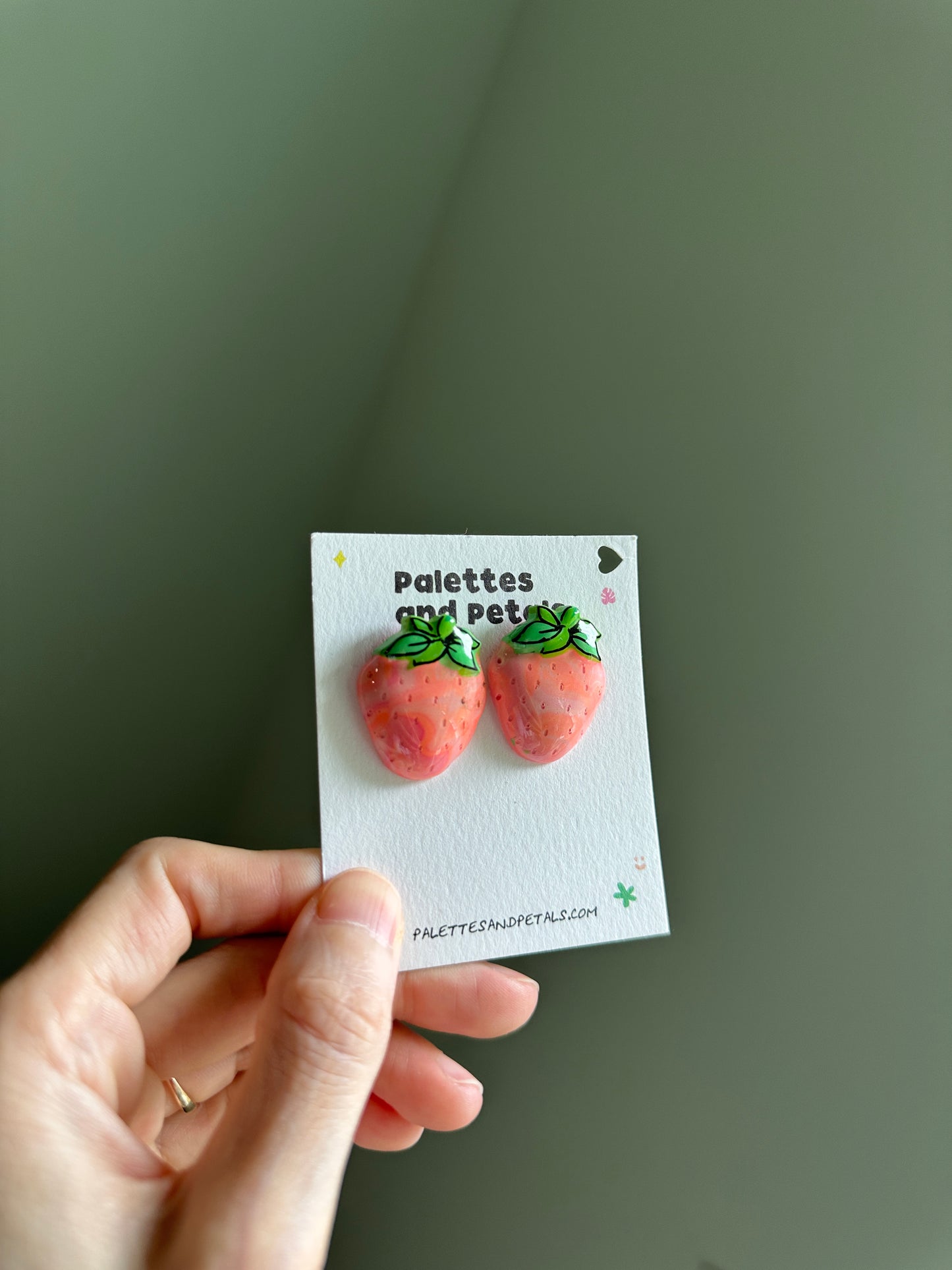 Strawberry Stud Earrings