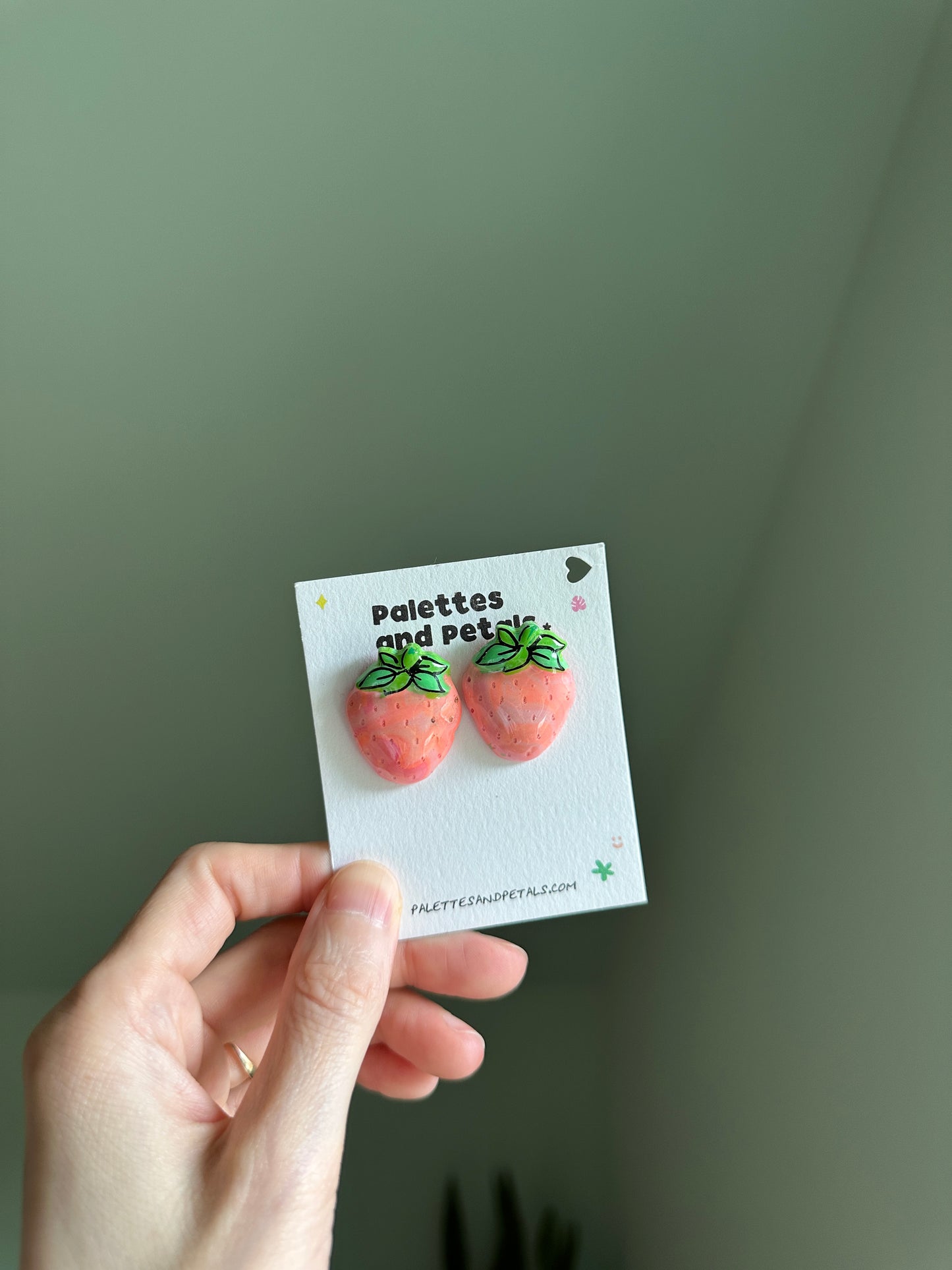 Strawberry Stud Earrings