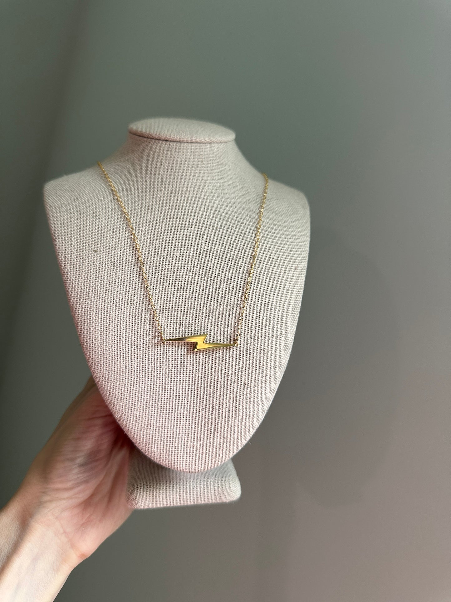 High Octane Lightning Bolt Necklace