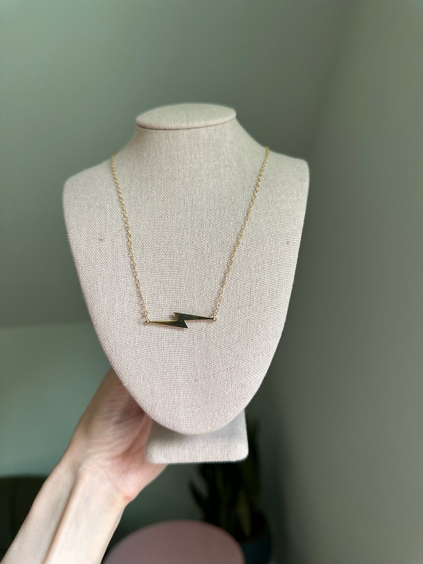 High Octane Lightning Bolt Necklace