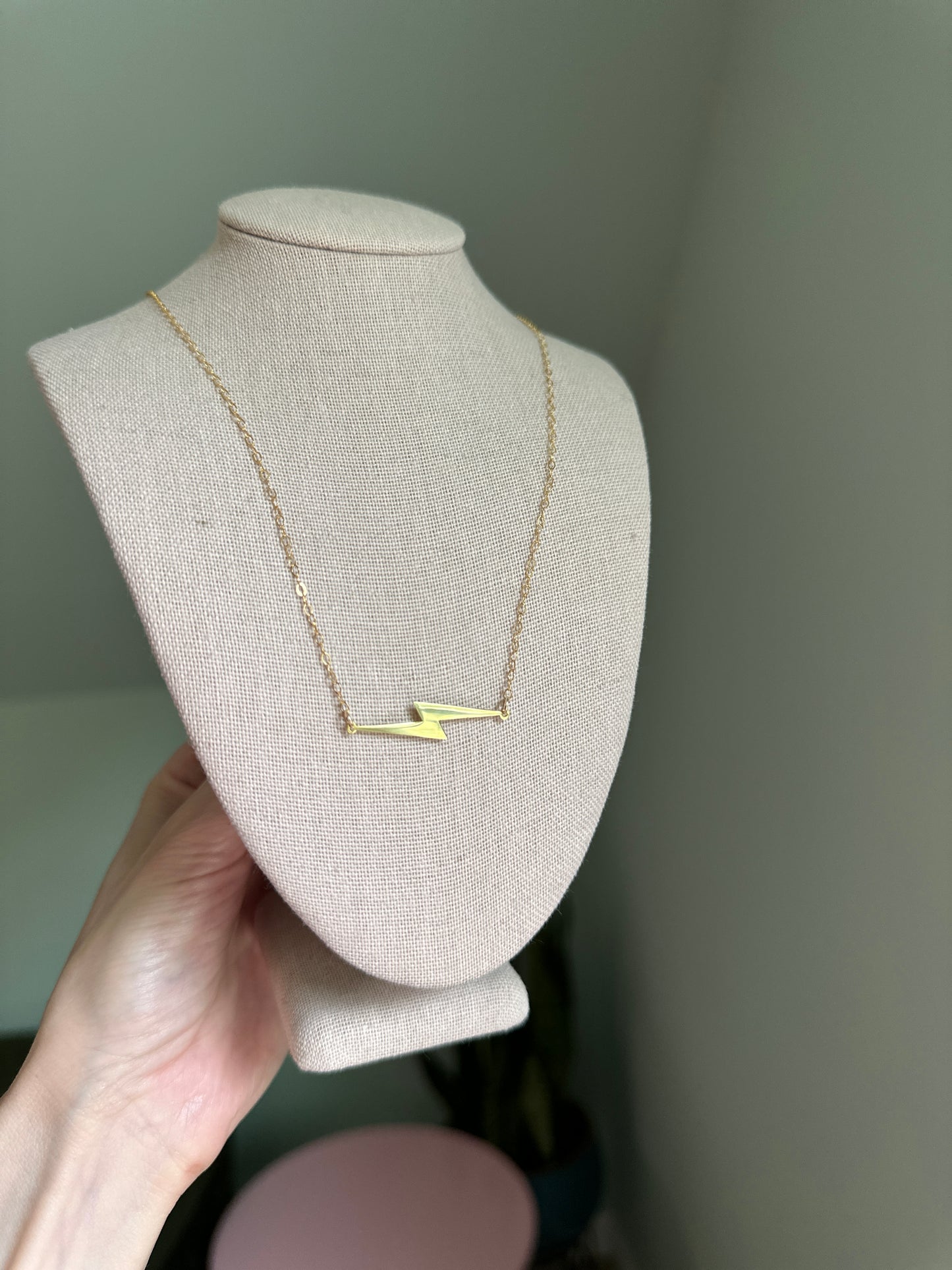 High Octane Lightning Bolt Necklace