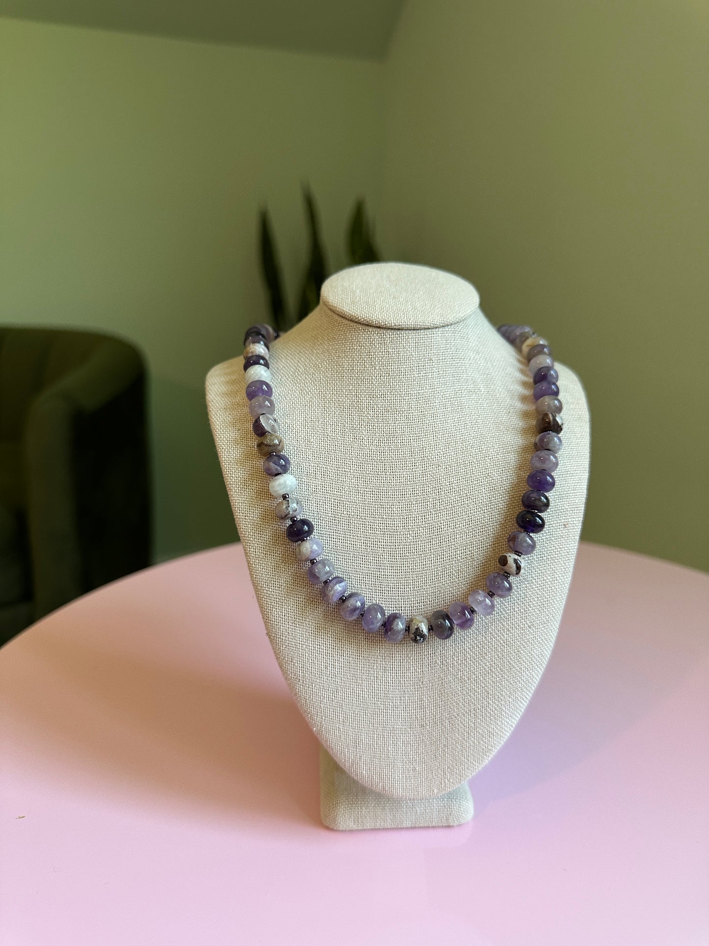 Dogtooth Amethyst Necklace