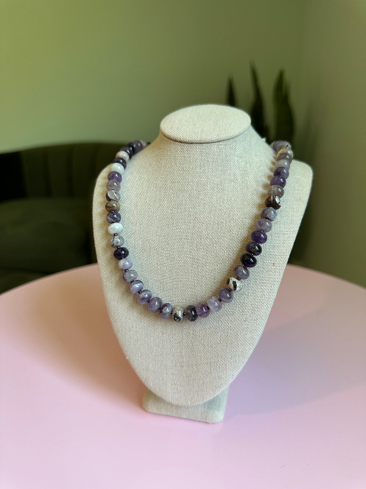 Dogtooth Amethyst Necklace