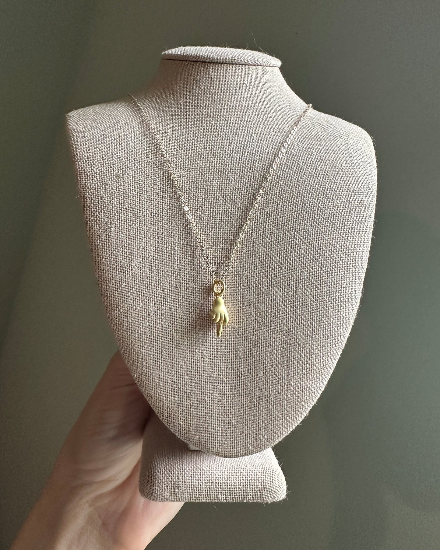 Brooke Eby F*ck ALS Necklace