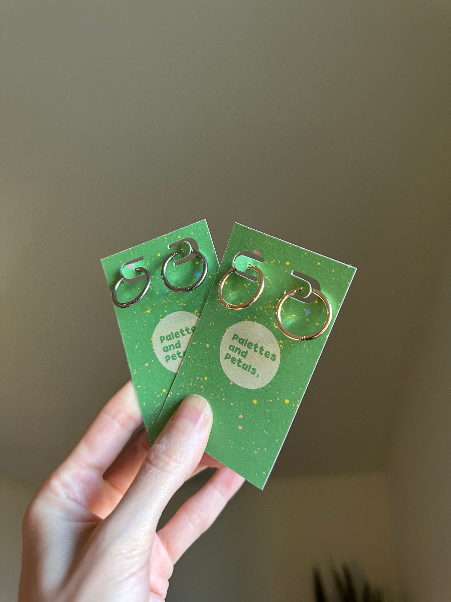 Everyday Stainless Steel Hinged Hoops