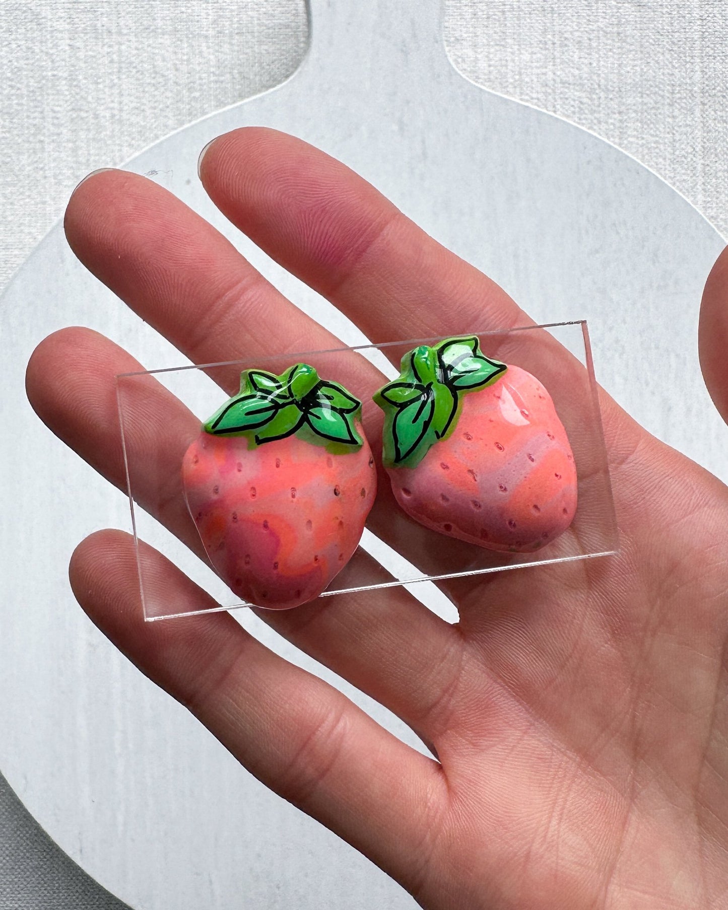 Strawberry Stud Earrings