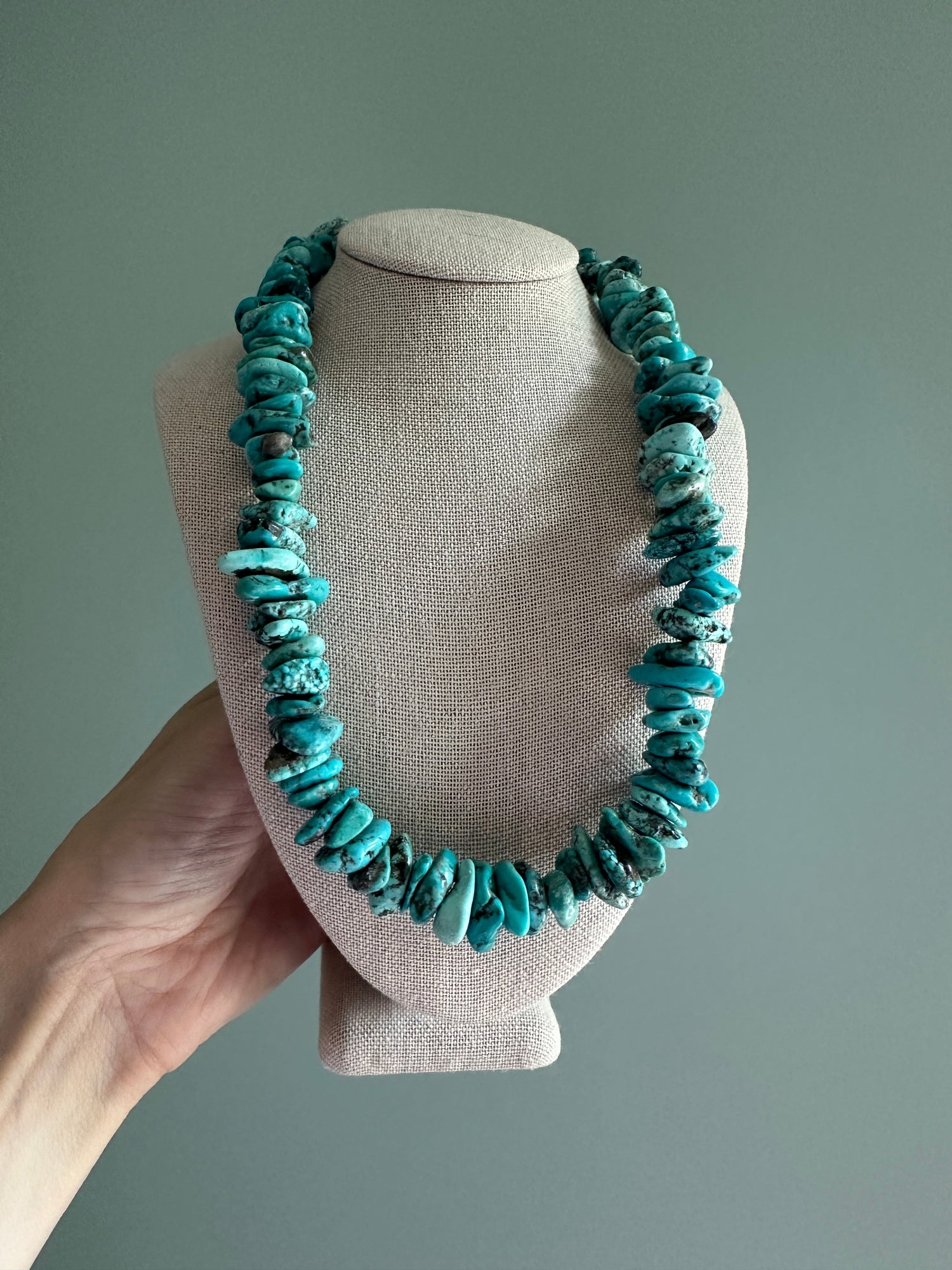 Turquoise and Pearls