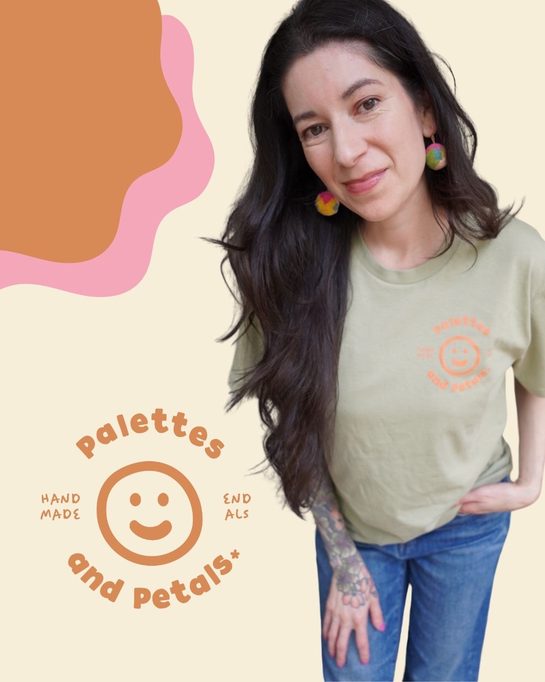 Palettes and Petals T-Shirt