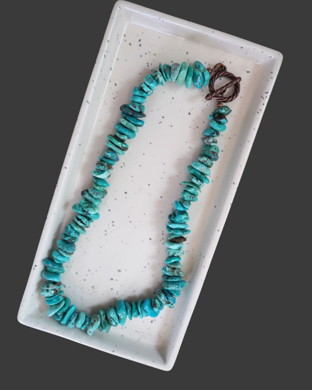 Turquoise Chip Choker