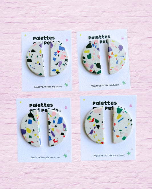 Modern Terrazzo Earrings