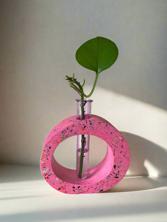 Hot Pink Terrazzo Propagation Holder