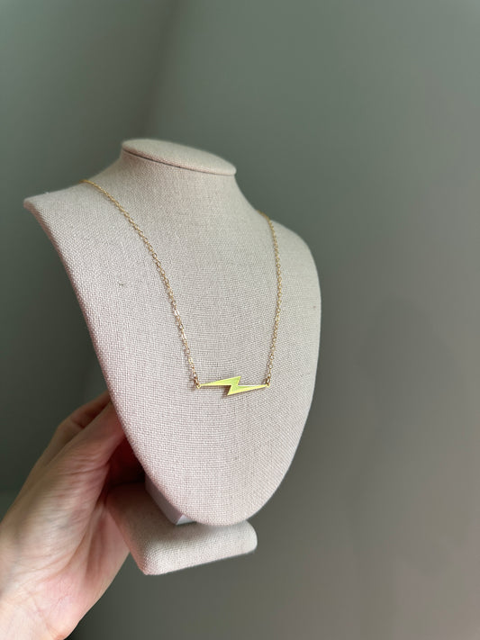 High Octane Lightning Bolt Necklace