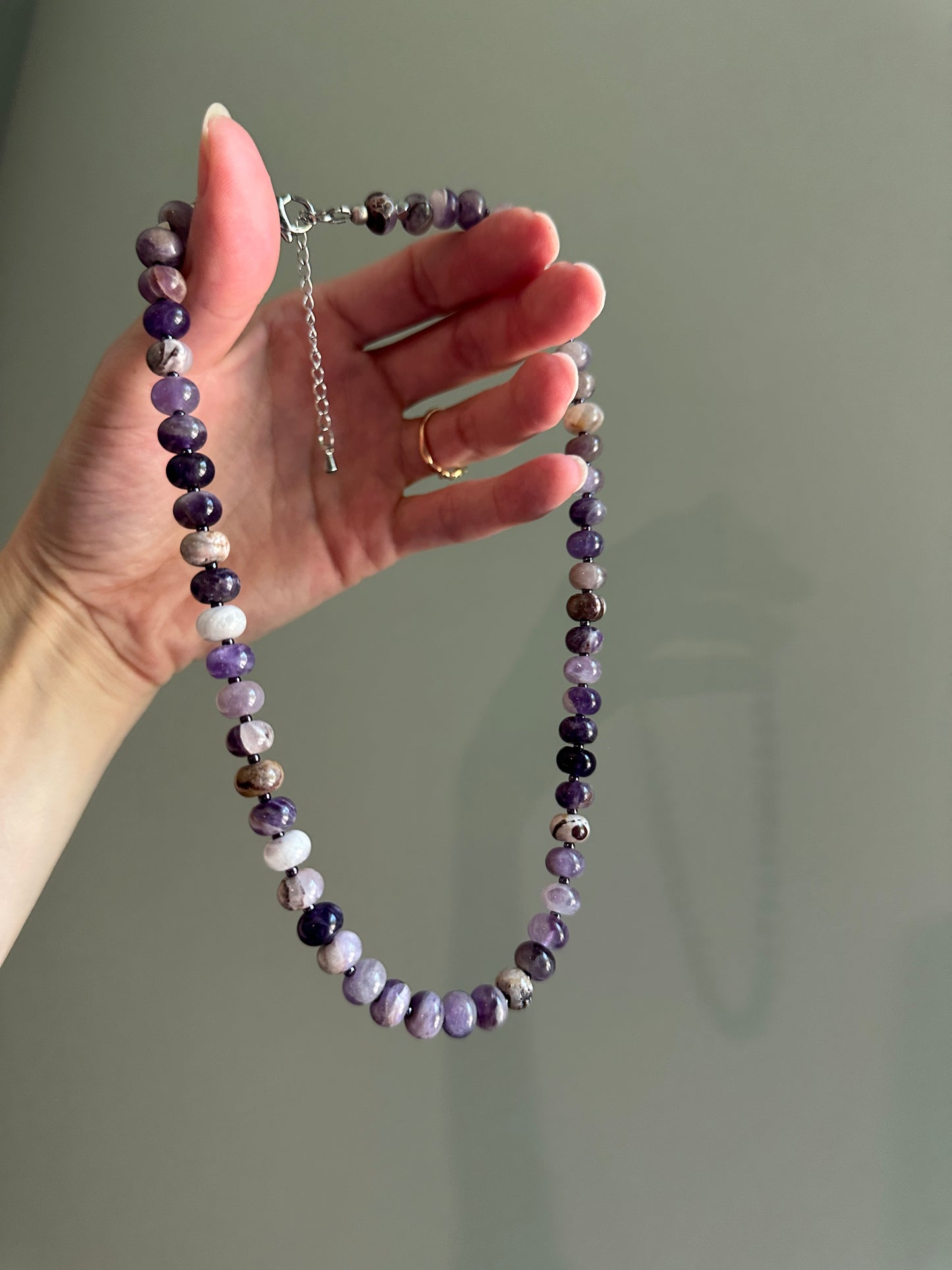 Dogtooth Amethyst Necklace