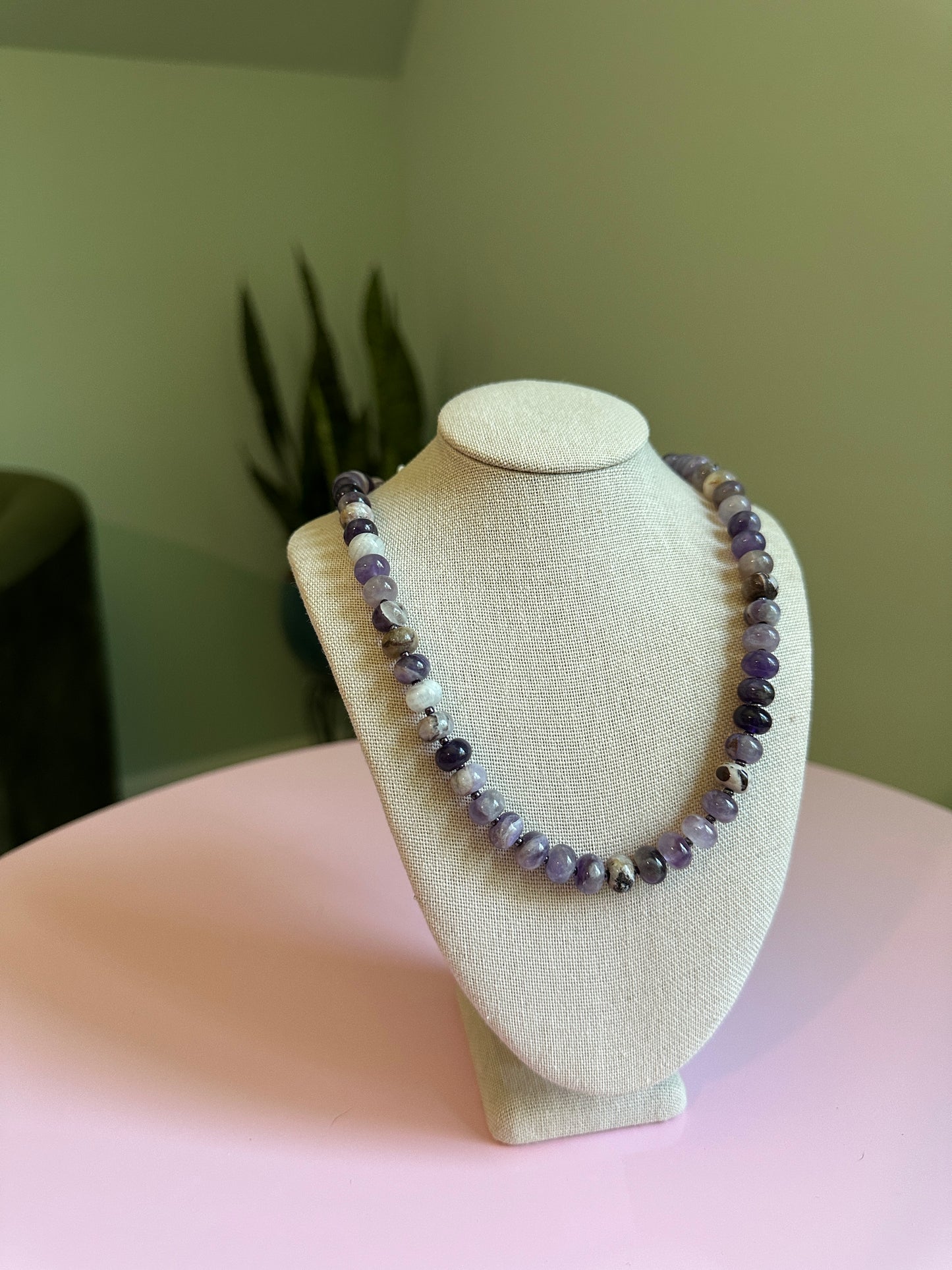 Dogtooth Amethyst Necklace