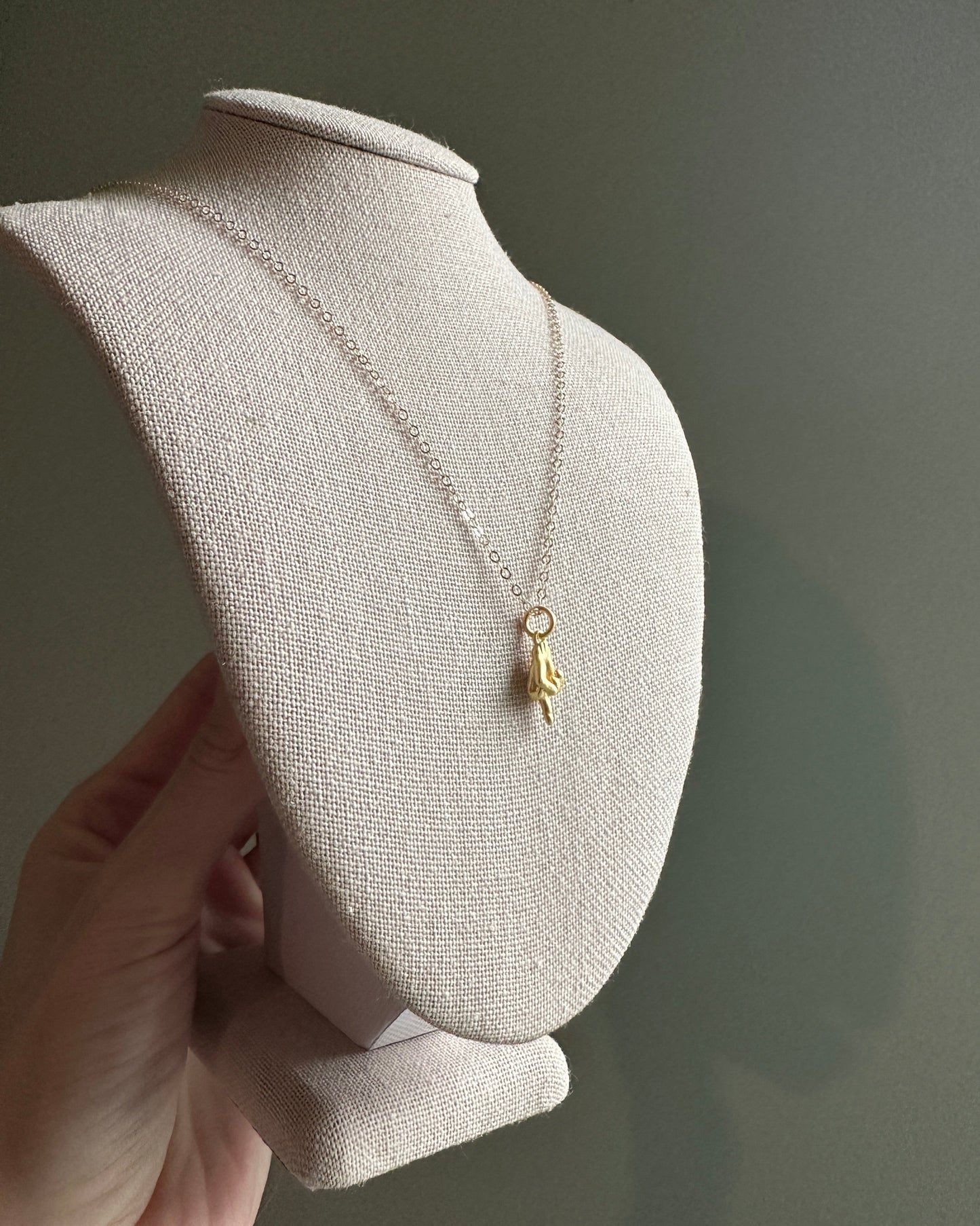 Brooke Eby F*ck ALS Necklace