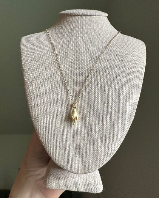 Brooke Eby F*ck ALS Necklace