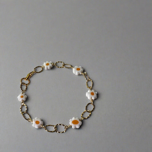 SS Daisy Chain Bracelet