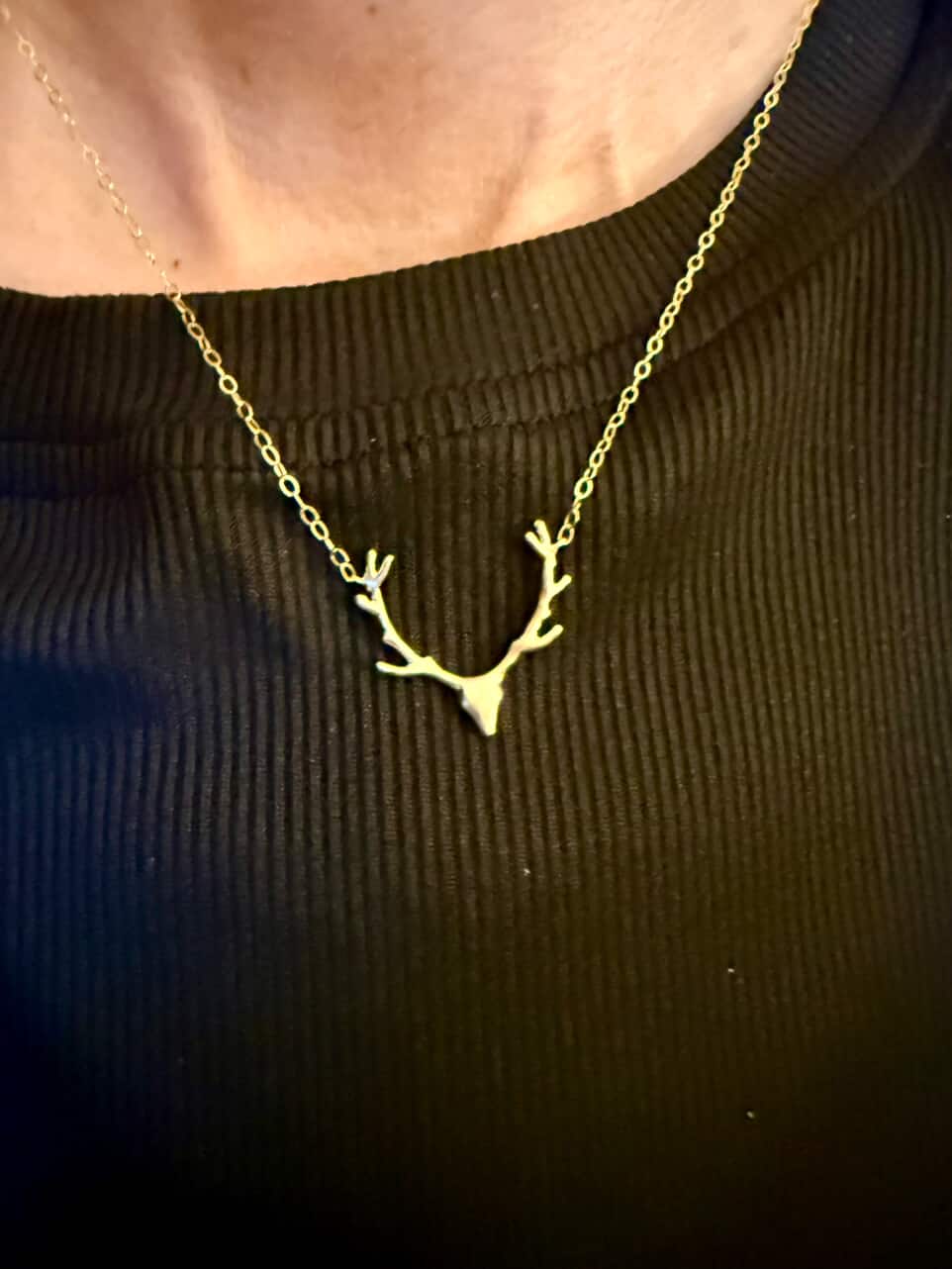 Sara's Deer Necklace