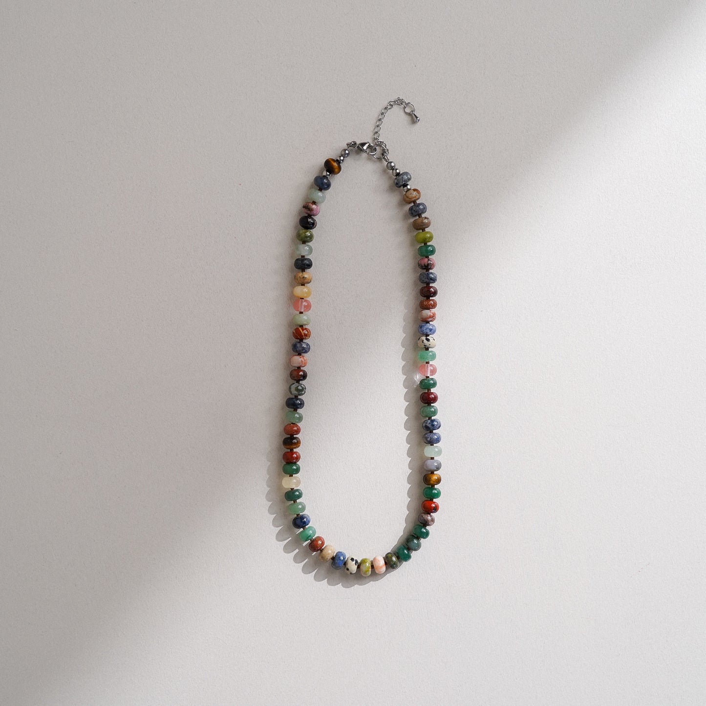 Multi Gemstone Beaded Necklace