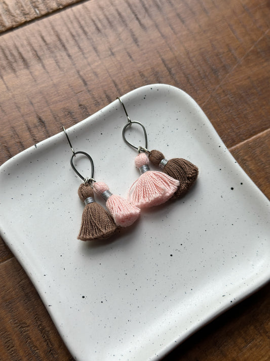 Ethically Sourced Tassel Earrings