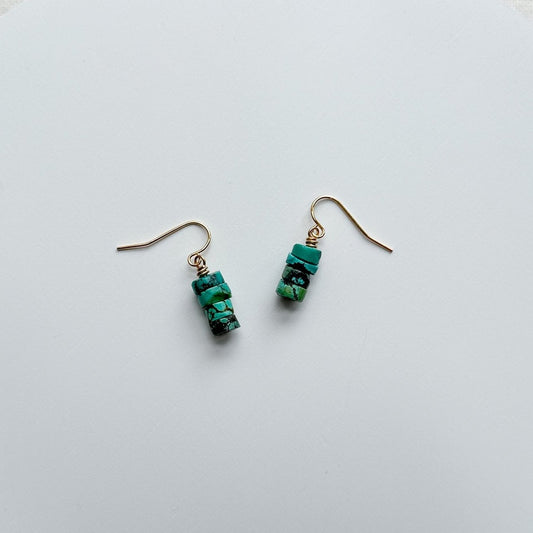 Turquoise Stacker Earrings